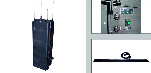 Блокиратор радиоуправляемых взрывных устройств переносной ТАИРИС «GRIPHON-10PM»