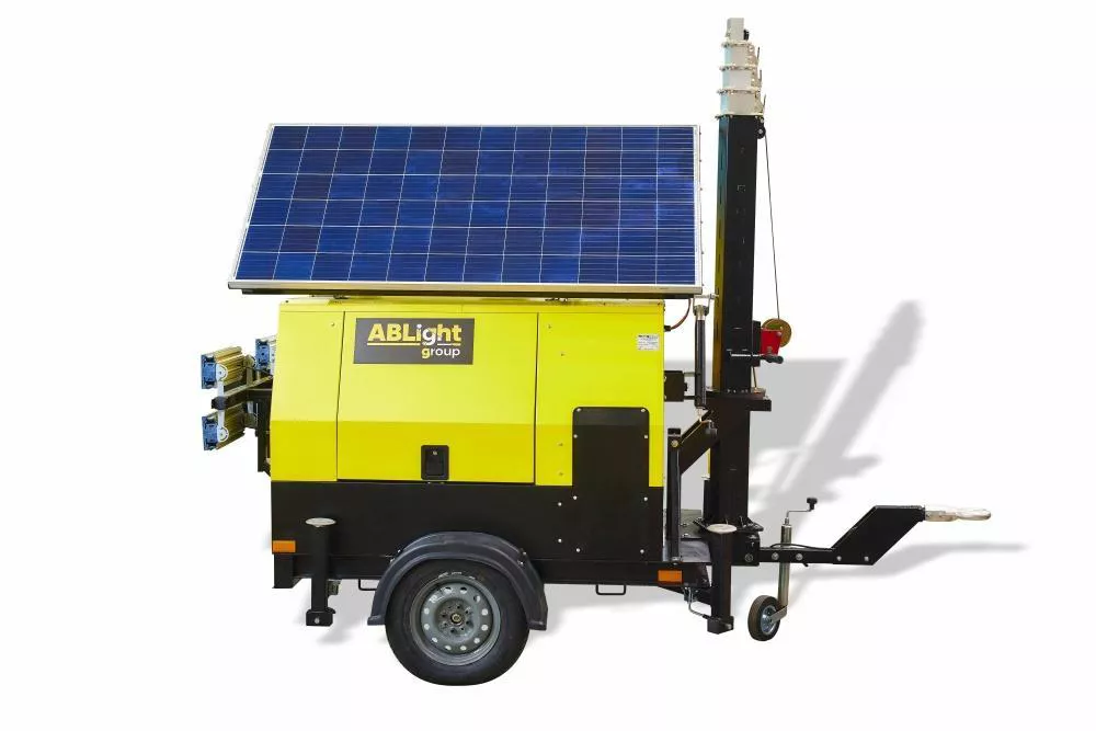 Автономная установка ABlight на солнечных панелях