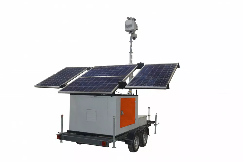 Система видеонаблюдения Аргус-М "Аргус Страж" Base гибридная автономная мобильная с видеокамерой, солнечными панелями и дизельгенератором